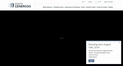 Desktop Screenshot of montegeneroso.ch